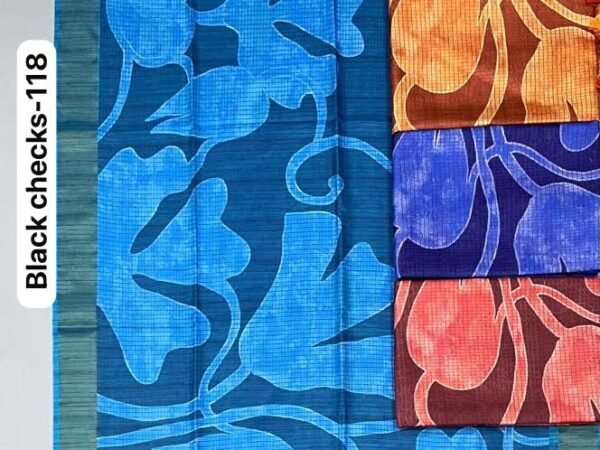Tussar Silk Digital Printed Saree