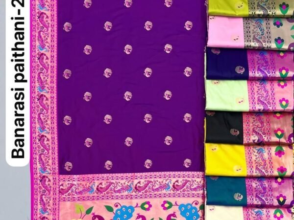 Banarasi Silk Paithani Saree