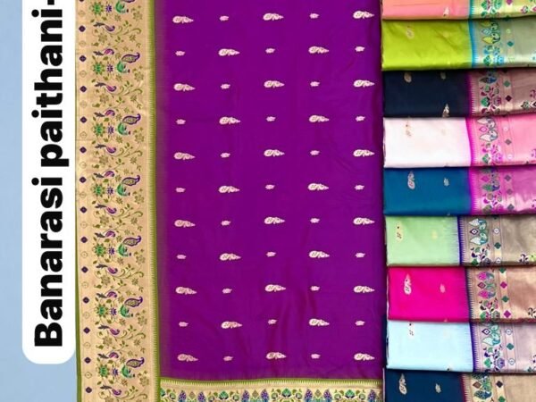 Banarasi Silk Paithani Saree